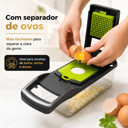 CortaTudo™ Fatiador de Legumes