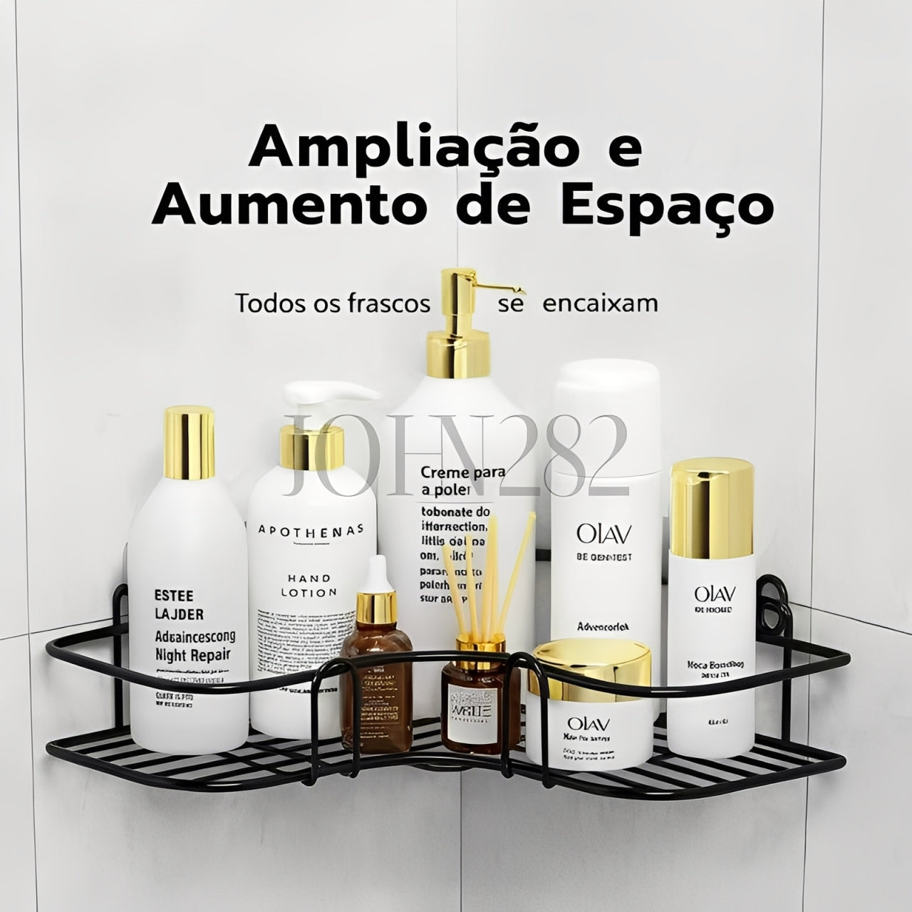 Fixa&Organiza™ Prateleira Adesiva