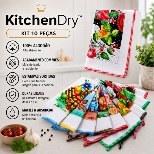 KitchenDry™ Kit 10 peças